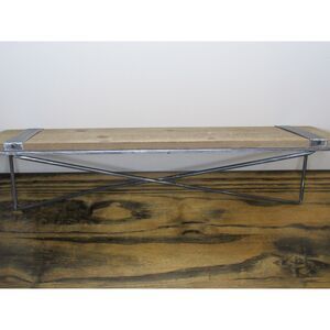 Glitzhome Decorative Ledge Floating Wall Shelf - Rustic Farmhouse Aesthetic